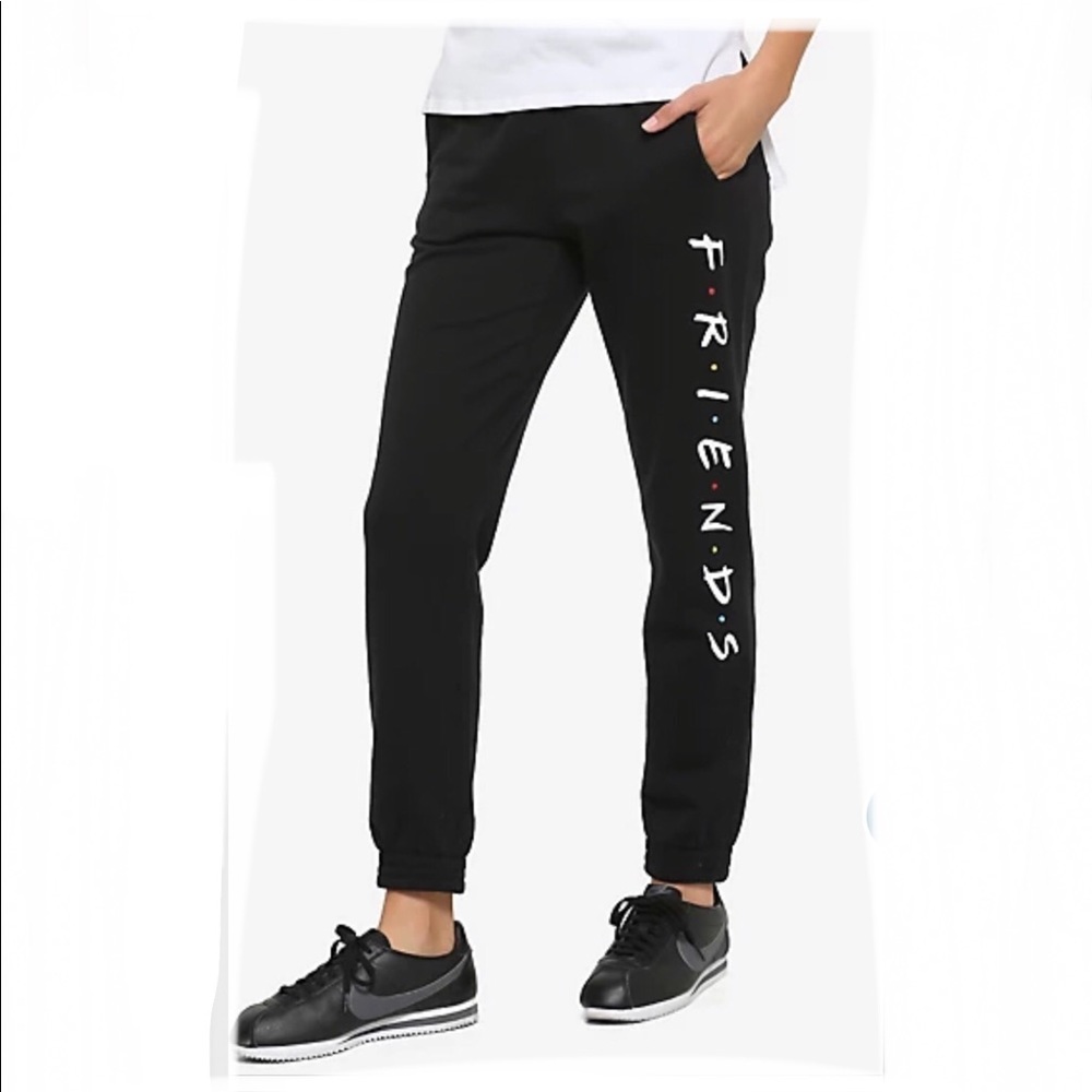 Friends tv show super comfy black pj/sweat pants🖤